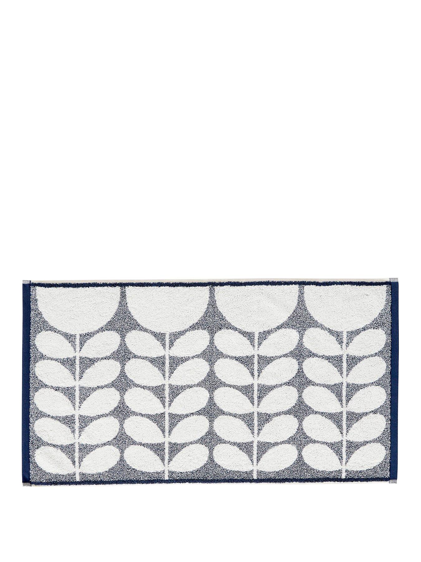 Product photograph of Orla Kiely Sunflower Bathmat - Whale from very.co.uk