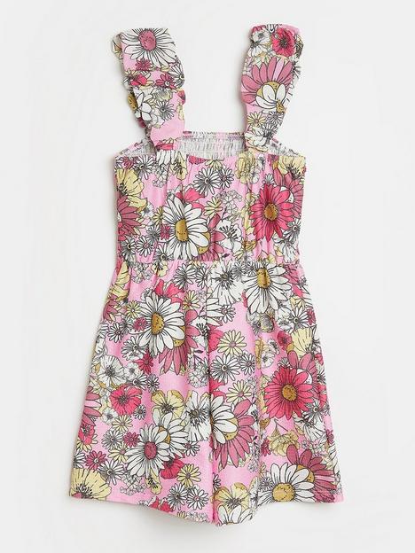 river-island-girls-floral-ruched-playsuit-pink