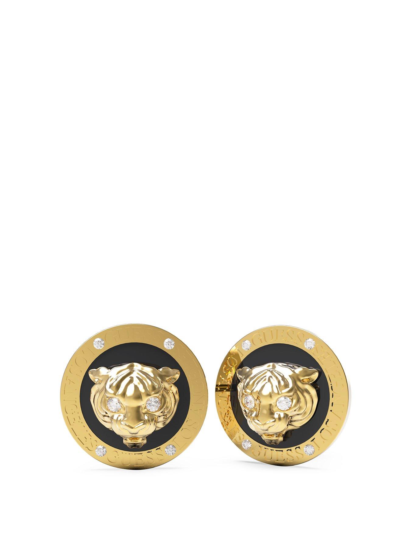 undefined Daktari Lion Stud Earrings Ladies