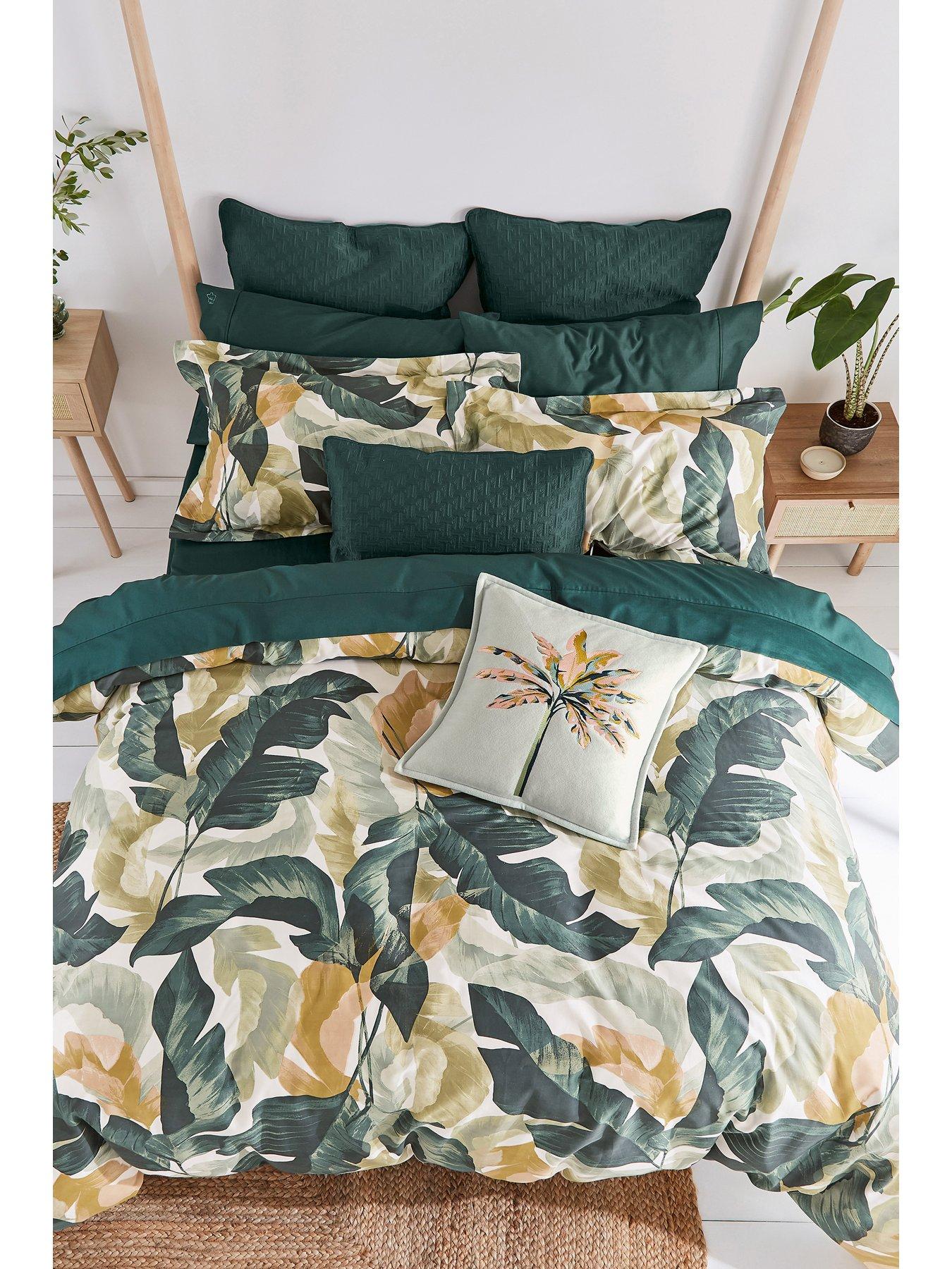 Ted Baker Urban Forager 100% Cotton Sateen Duvet Cover | very.co.uk