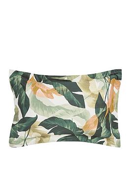 Product photograph of Ted Baker Urban Forager Oxford Pillowcase - Sage from very.co.uk