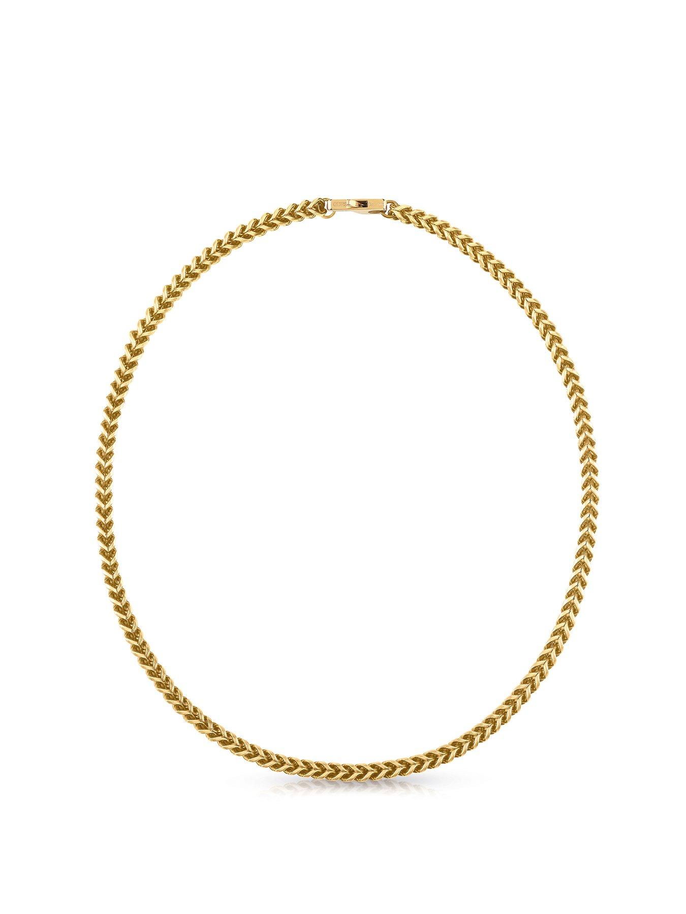 Guess My Chains Curb Necklace Gents