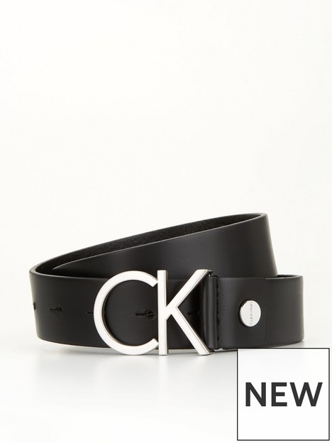 calvin-klein-adjustable-leather-belt-black