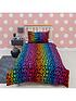 image of rainbow-high-single-duvet-cover-and-pillowcase-set-multi