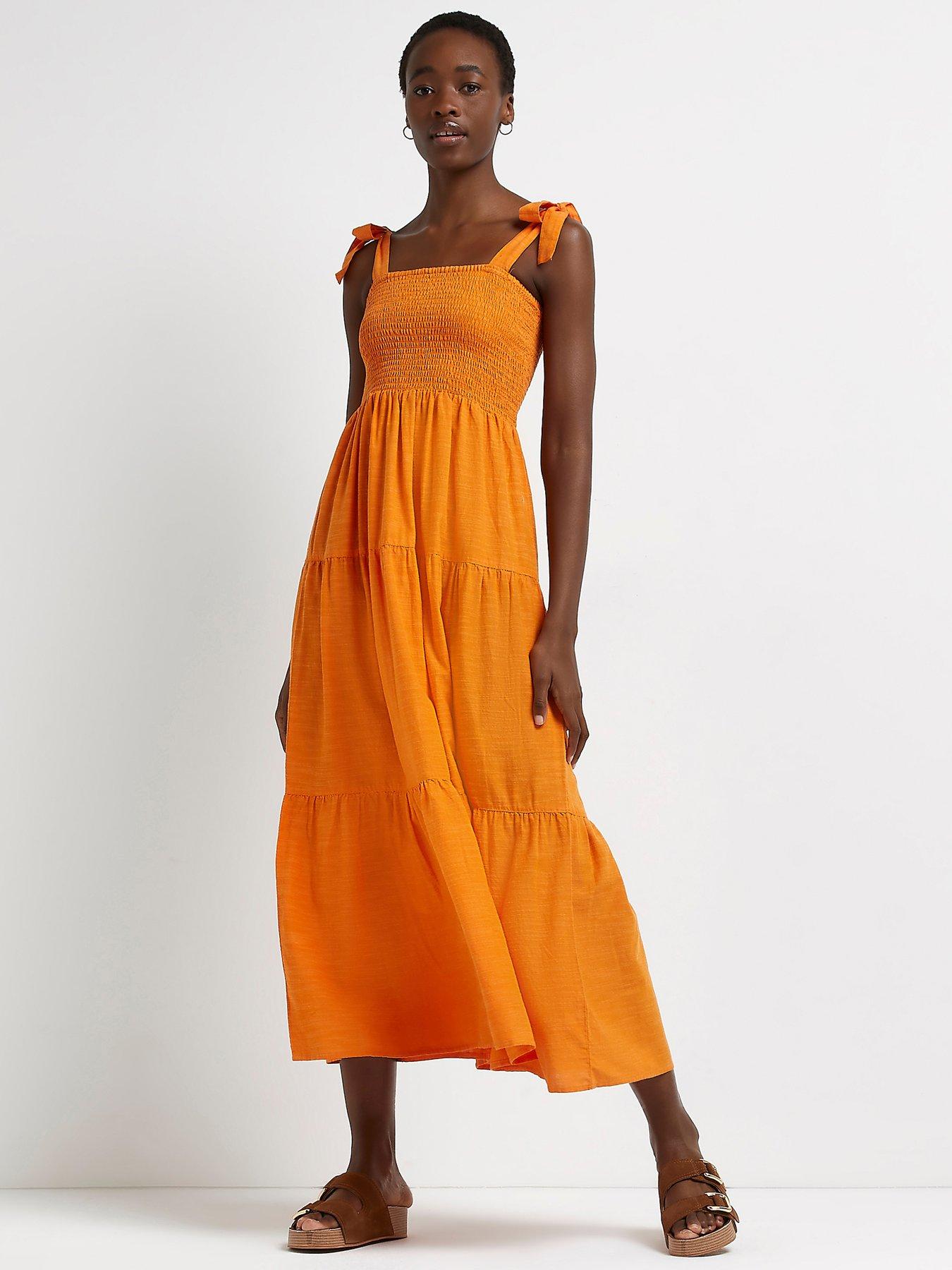 Orange Maxi Dresses | Orange Long 