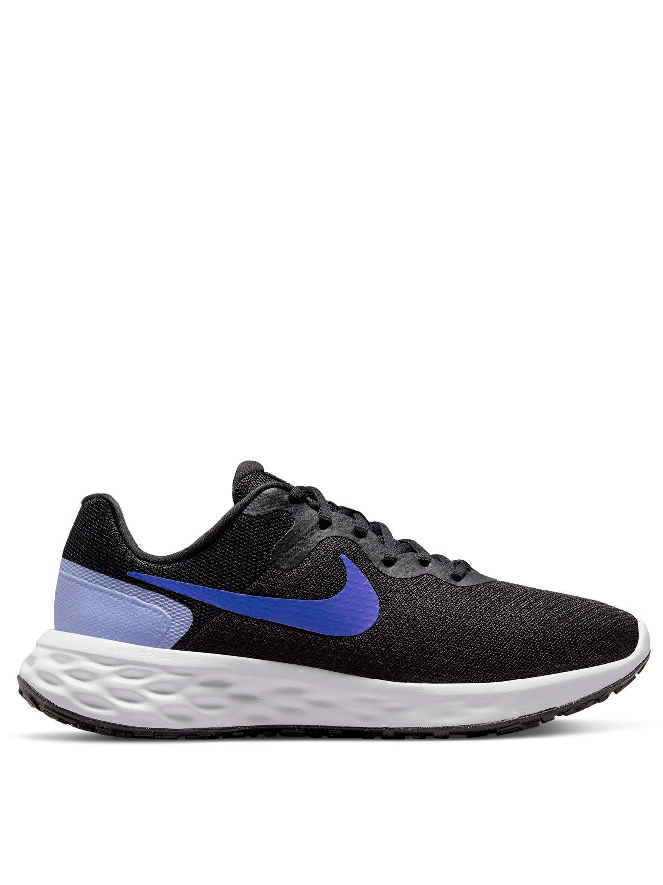 Nike black and blue revolution store