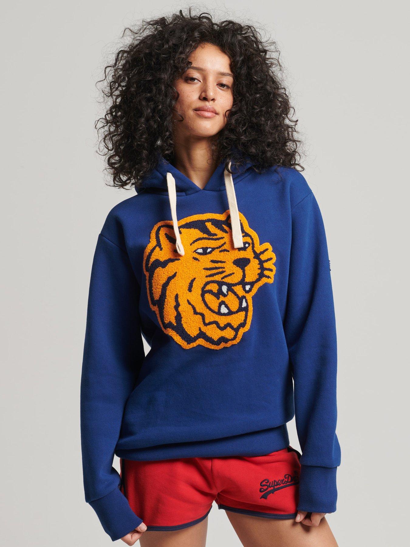 Hoodies & Sweatshirts Vintage Collegiate Hood - Blue