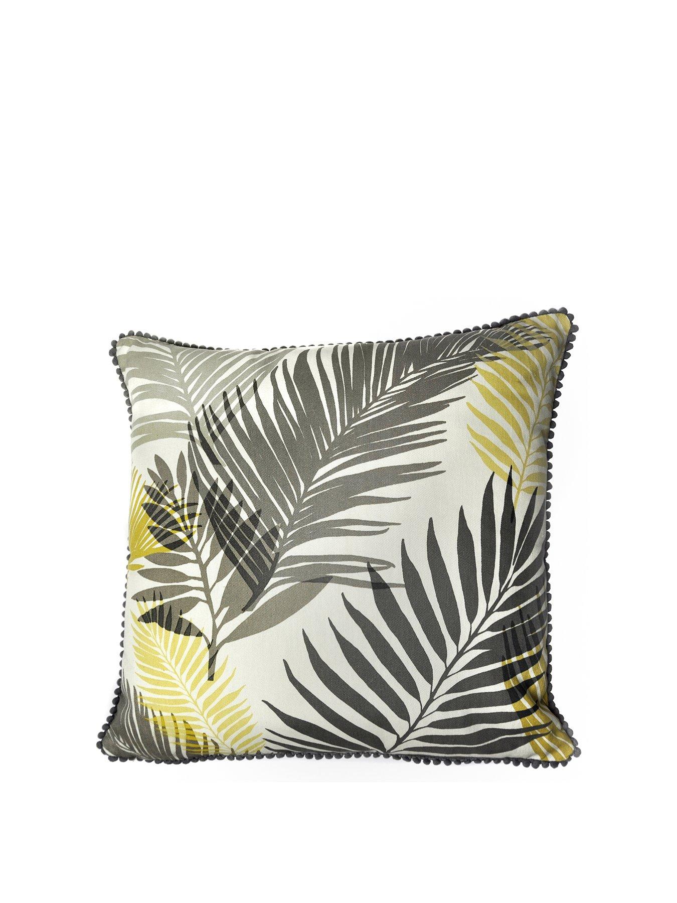 Product photograph of Curtina Tropical Filled Cushion from very.co.uk