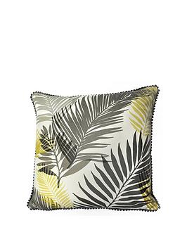 Product photograph of Curtina Tropical Filled Cushion from very.co.uk