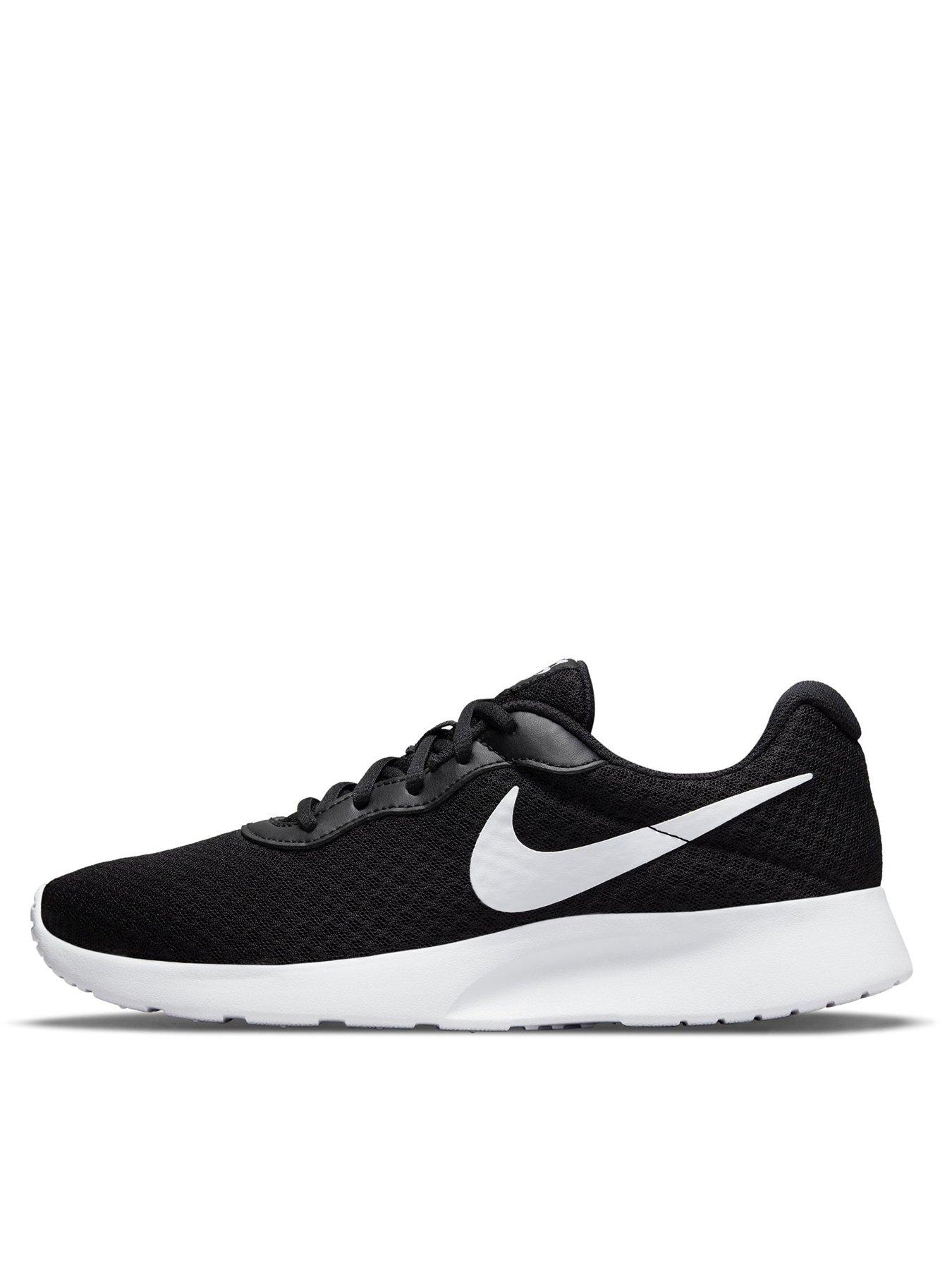 Nike tanjun shop white black