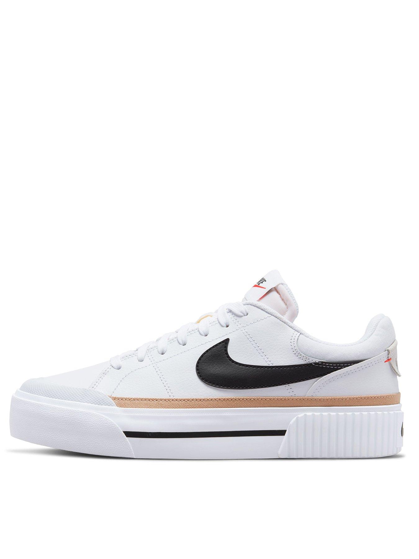 Nike Court Legacy Lift Trainers - White/Black