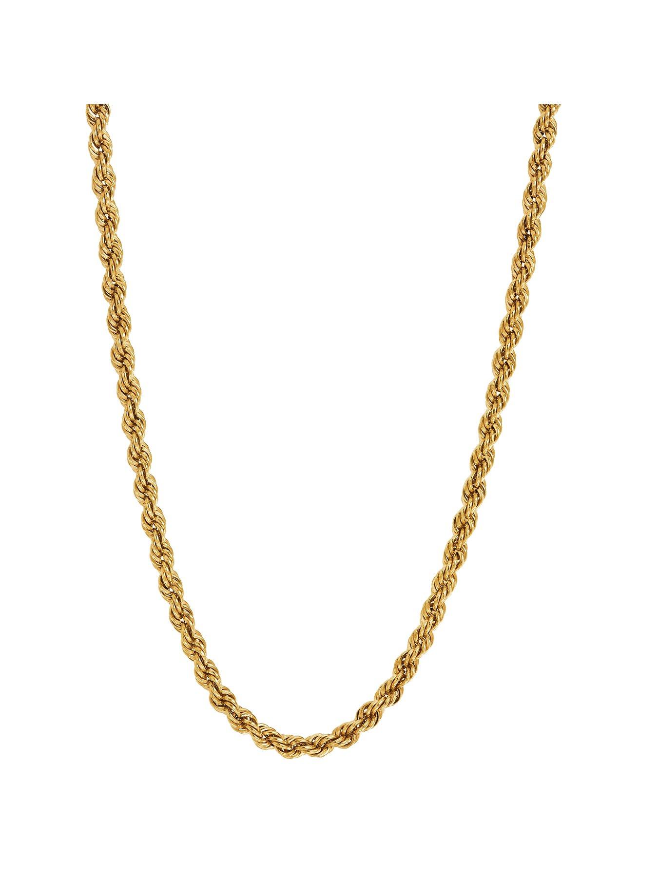 9ct deals rope necklace