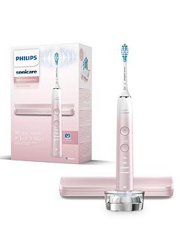 Philips Sonicare Diamondclean 9000 Electric Toothbrush Hx9911/84 - Pink  White
