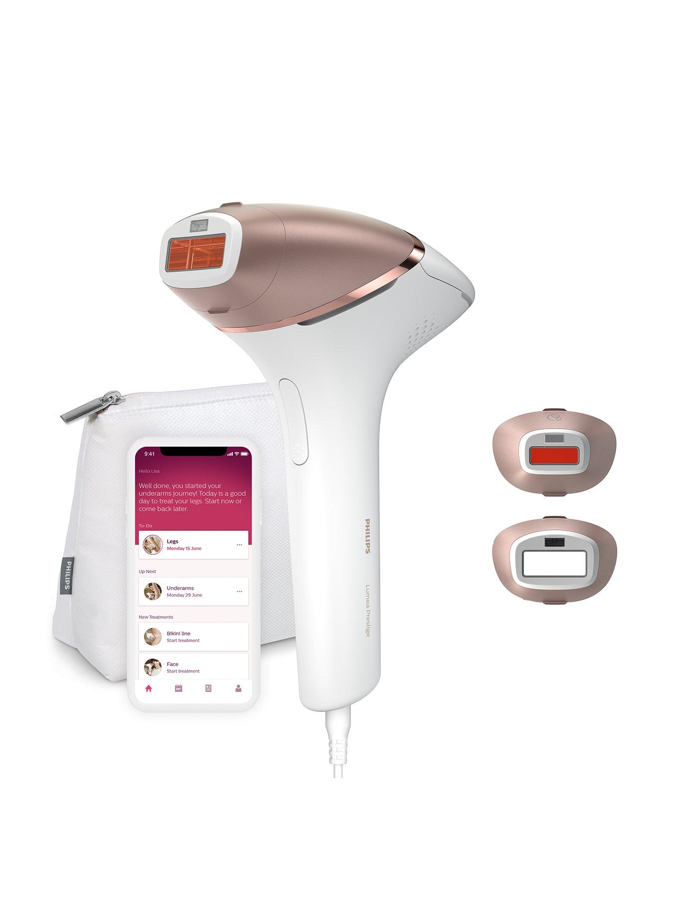 Philips Lumea IPL 8000 Series Prestige, corded with 2 attachments for ...