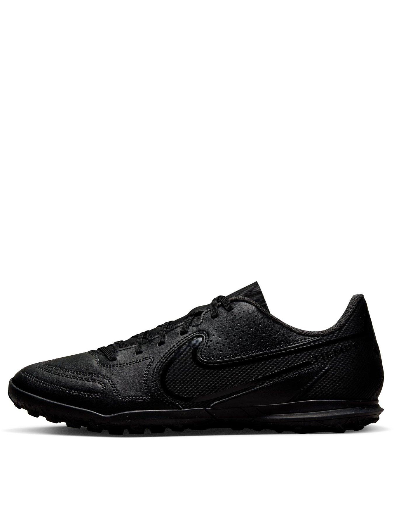 Nike Mens Tiempo 9 Club Astro Turf Football Boots - Black | very.co.uk