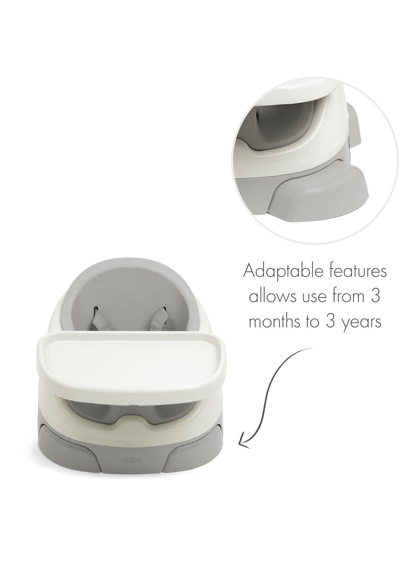 Image 3 of 6 of Mamas & Papas Baby Bug and Activity Tray- Pebble Grey