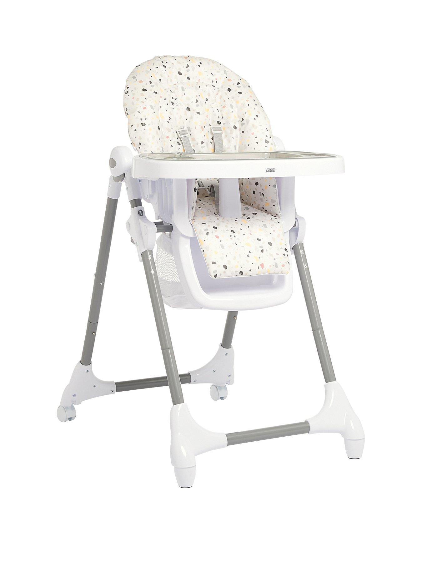 Mamas & Papas Snax Highchair Terrazzo very.co.uk