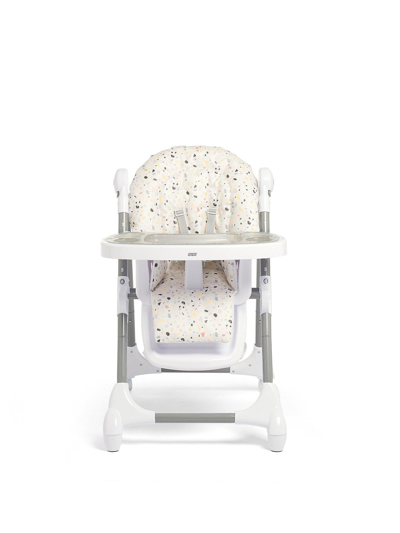 Mamas & Papas Snax Highchair Terrazzo very.co.uk