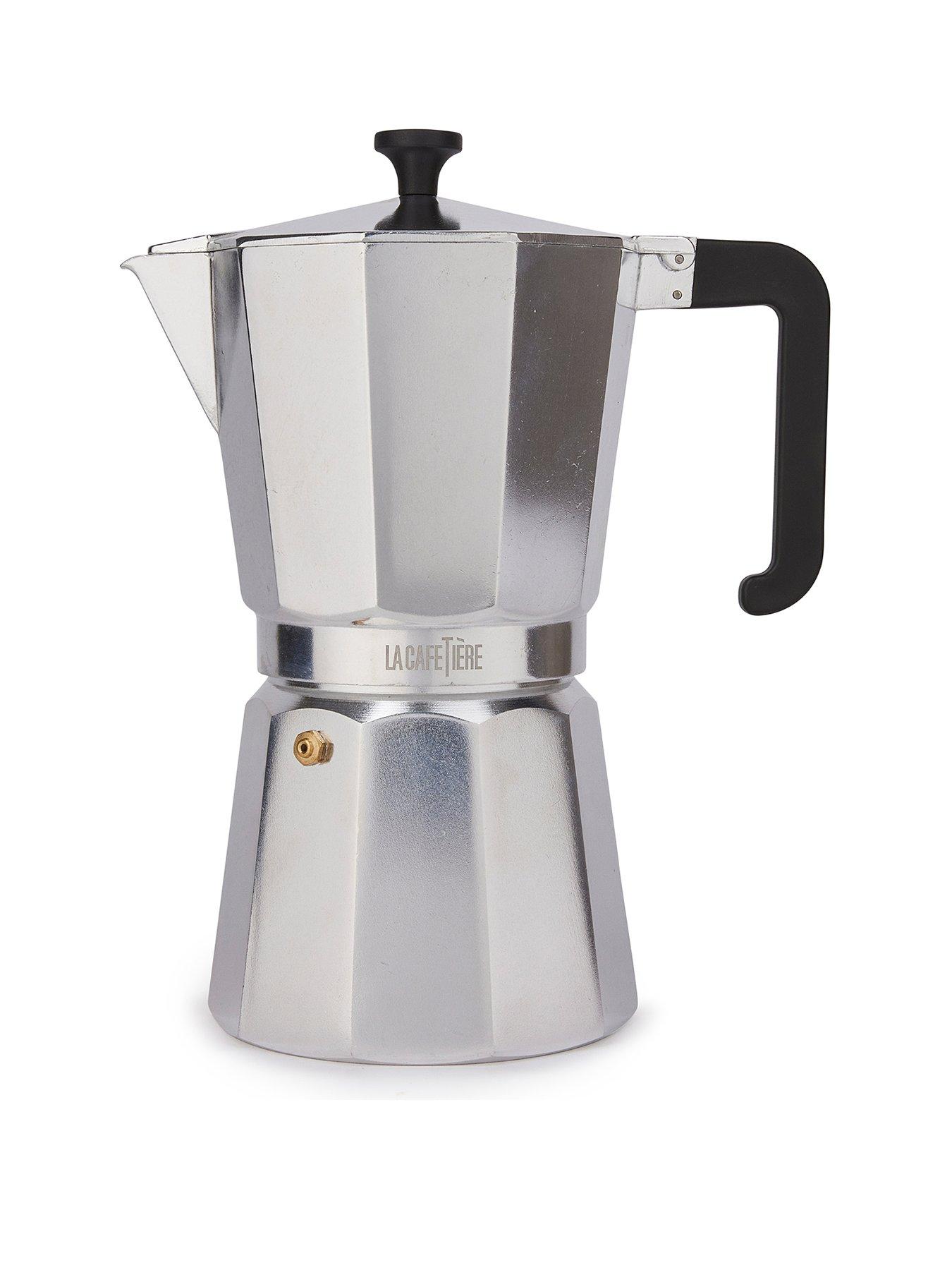 Product photograph of La Cafetiere Venice 12-cup Espresso Maker from very.co.uk