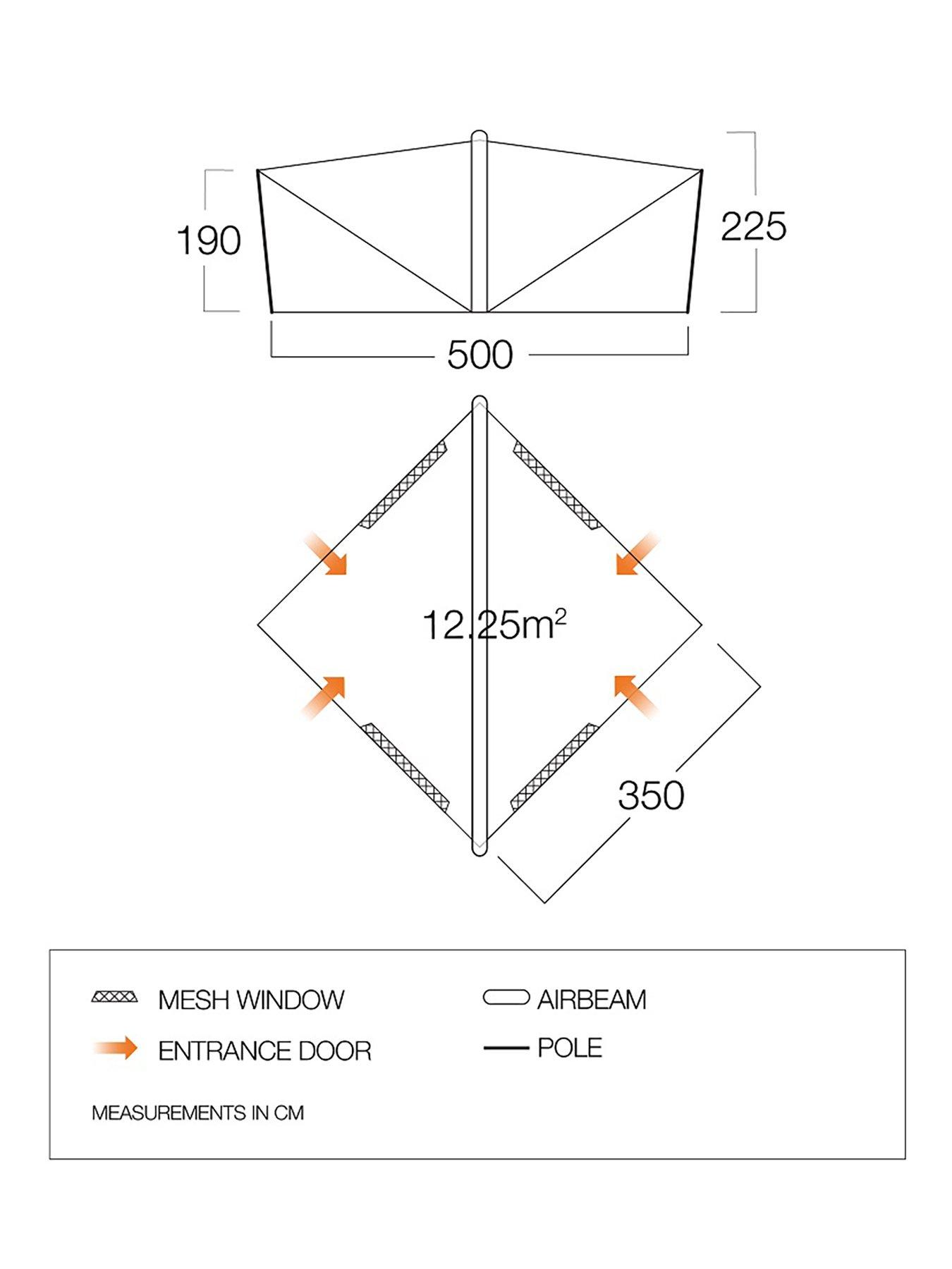 Image 6 of 6 of Vango Trigon &nbsp;AirHub Outdoor Shelter