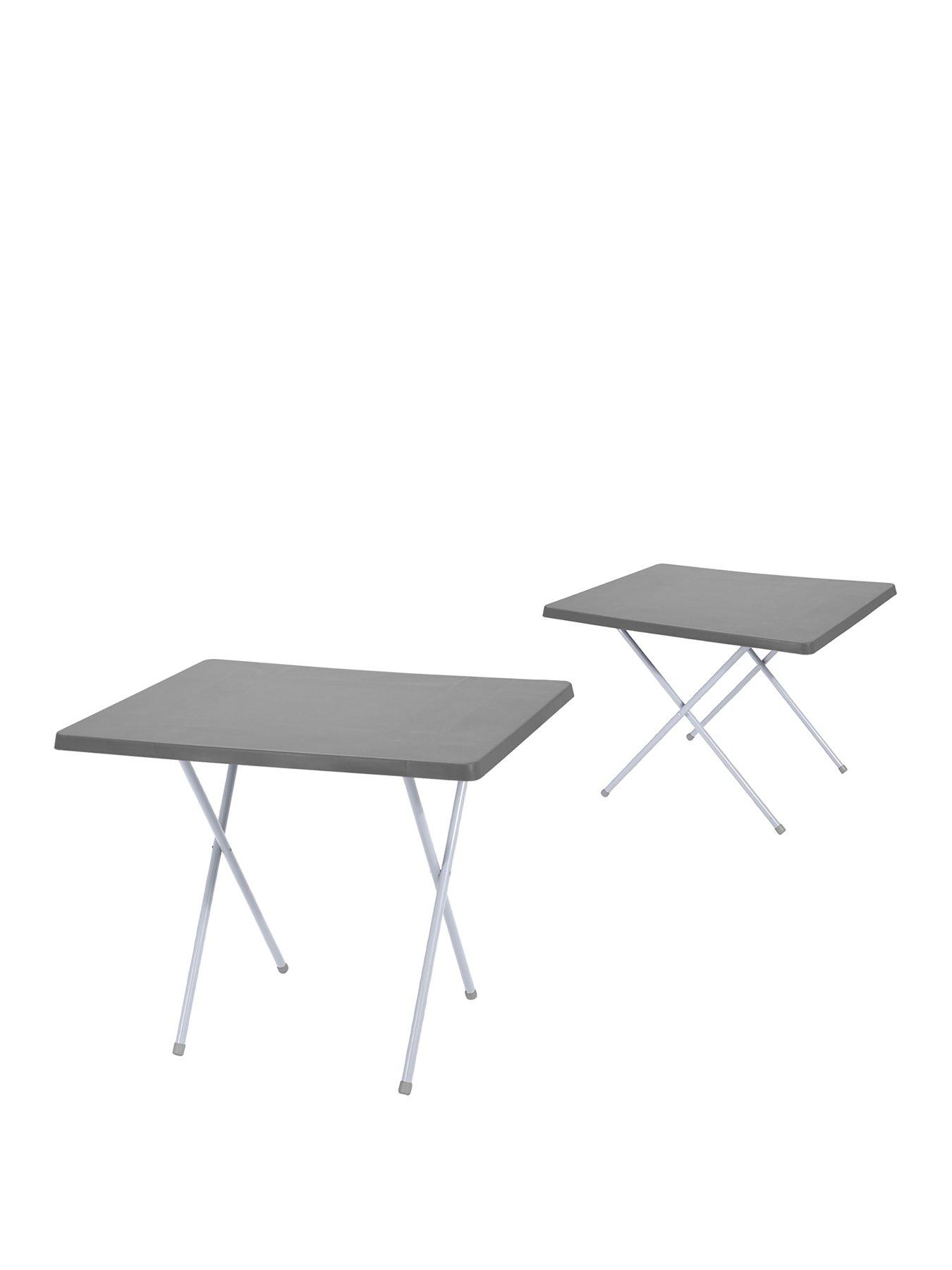 Product photograph of Redcliffs - Foldable Camping Picnic Table from very.co.uk