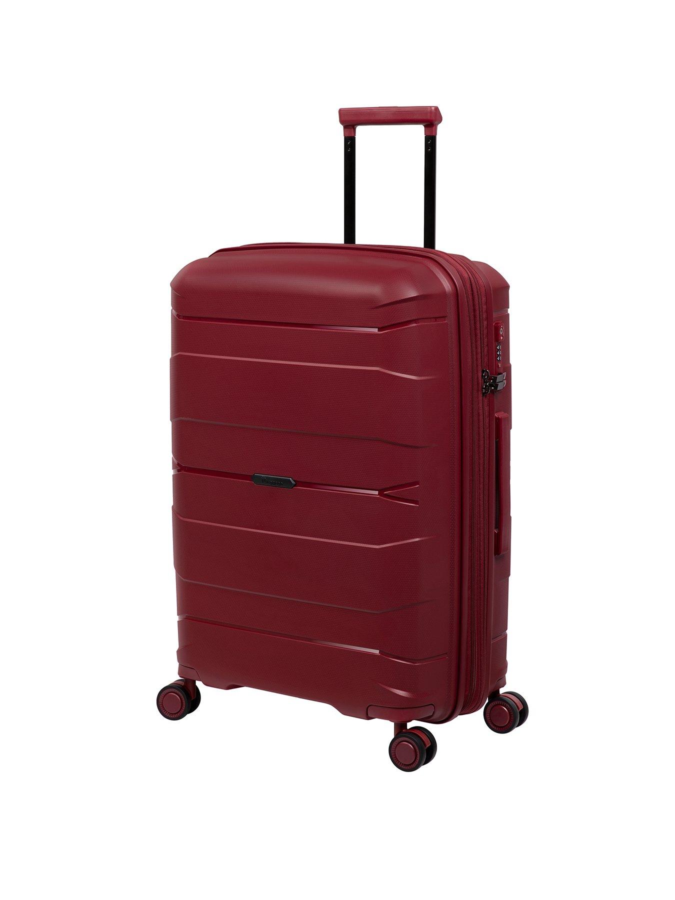 it Luggage Momentous German Red Medium Expandable Hardshell 8 Wheel ...