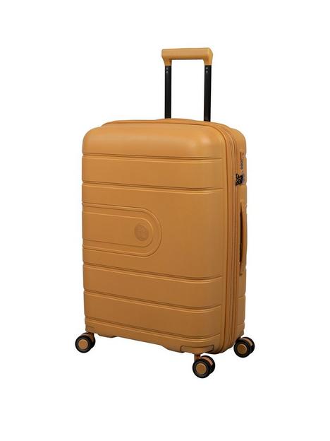 it-luggage-eco-tough-honey-gold-medium-expandable-hardshell-8-wheel-spinner-suitcase