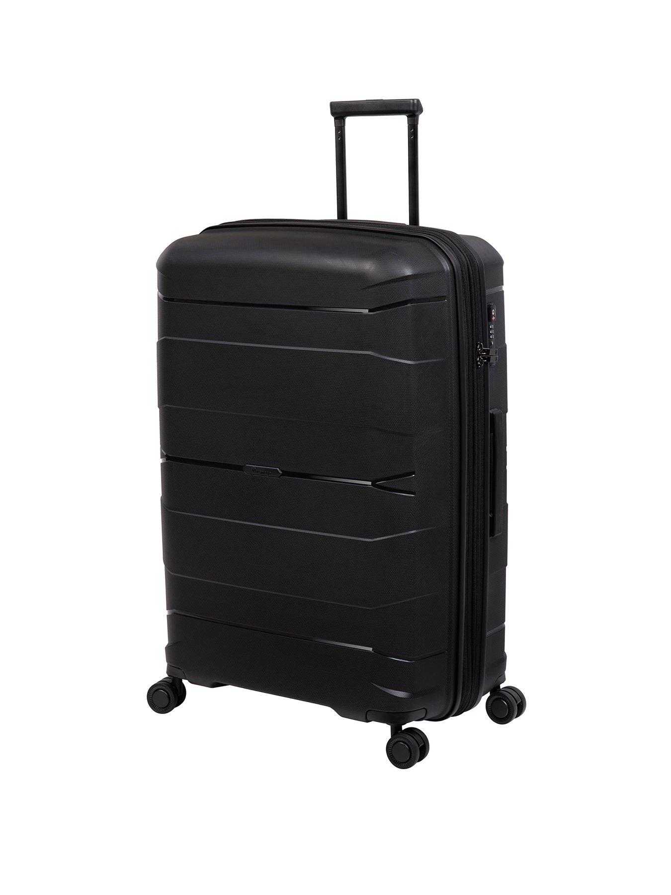 it luggage large expandable 4 wheel hard suitcase