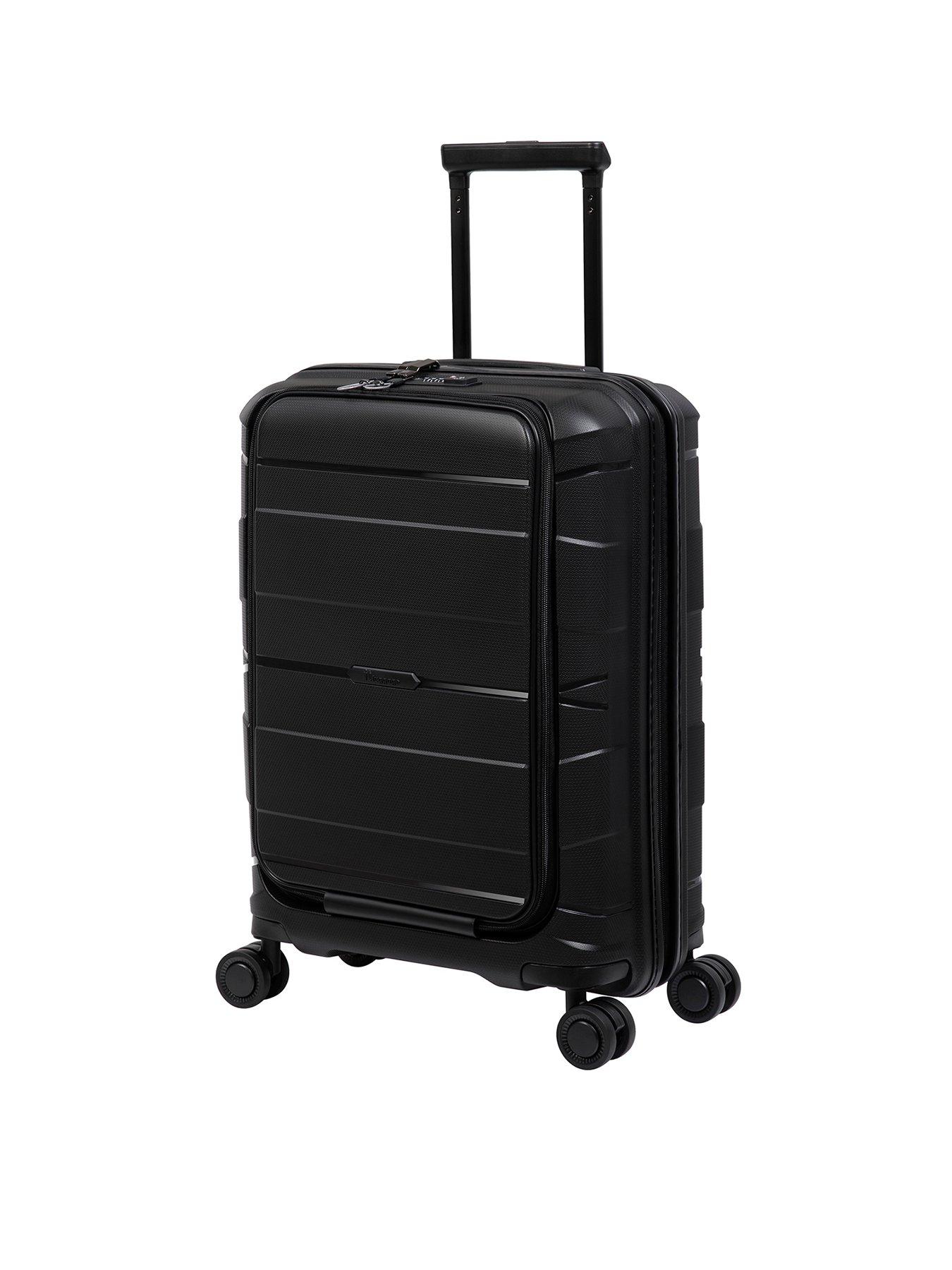 it Luggage Momentous Black Cabin Hardshell 8 Wheel Spinner Suitcase ...