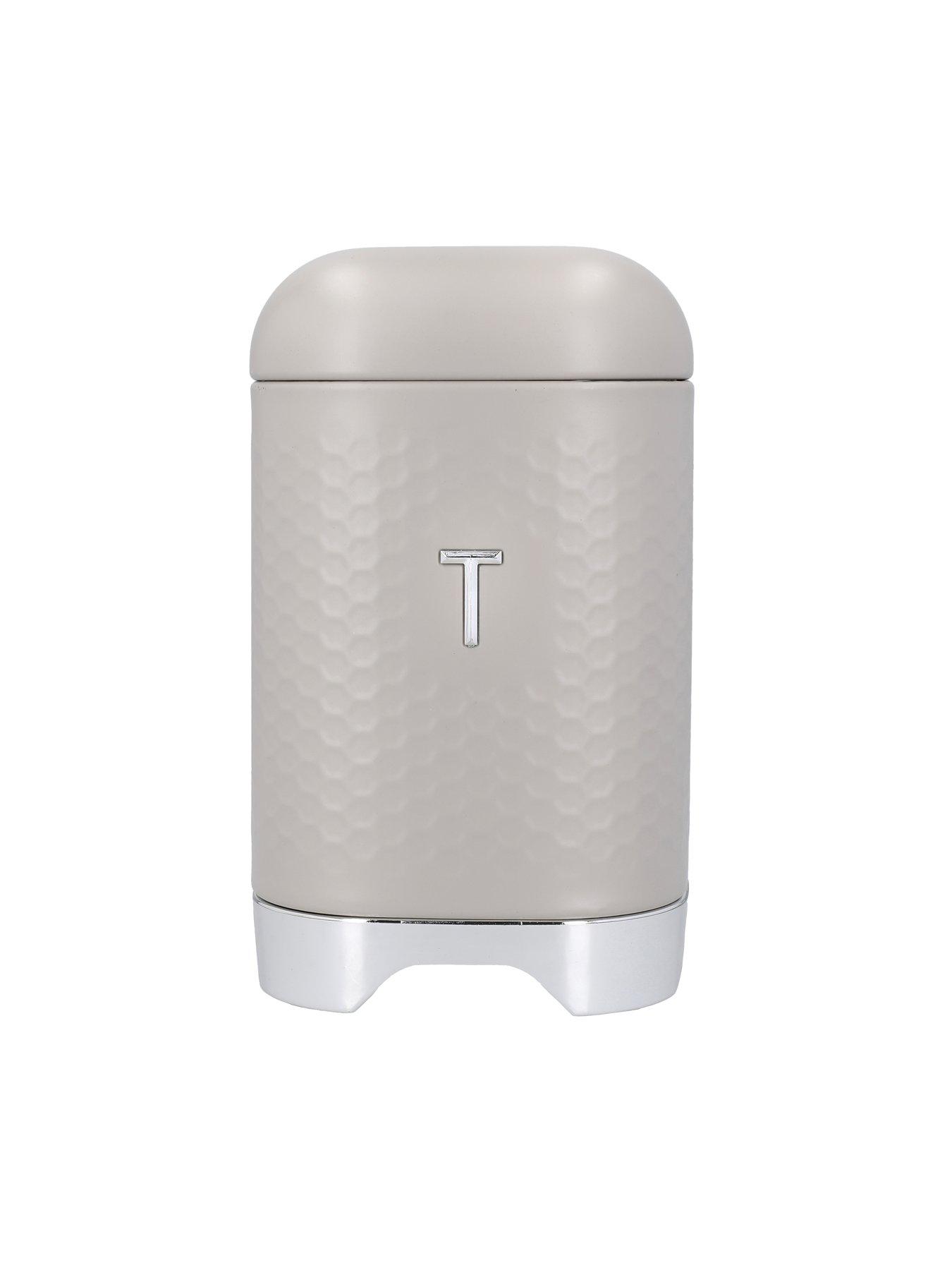 Image 5 of 6 of KitchenCraft Lovello Tea, Coffee and Sugar Storage Canisters -&nbsp;Latte&nbsp;
