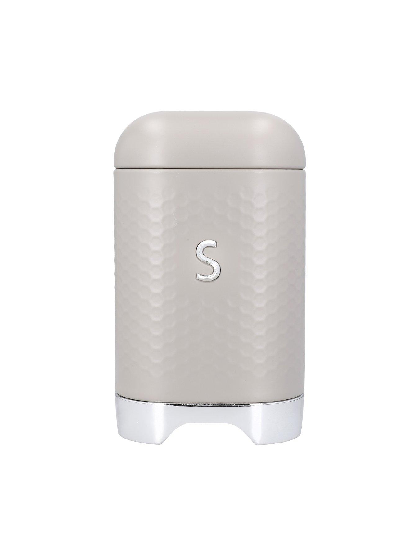 Image 6 of 6 of KitchenCraft Lovello Tea, Coffee and Sugar Storage Canisters -&nbsp;Latte&nbsp;