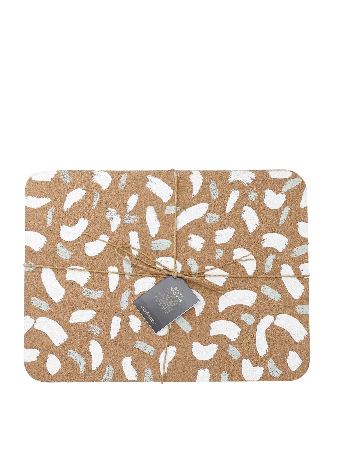 undefined Cork Terrazo Set Of 4 Placemats