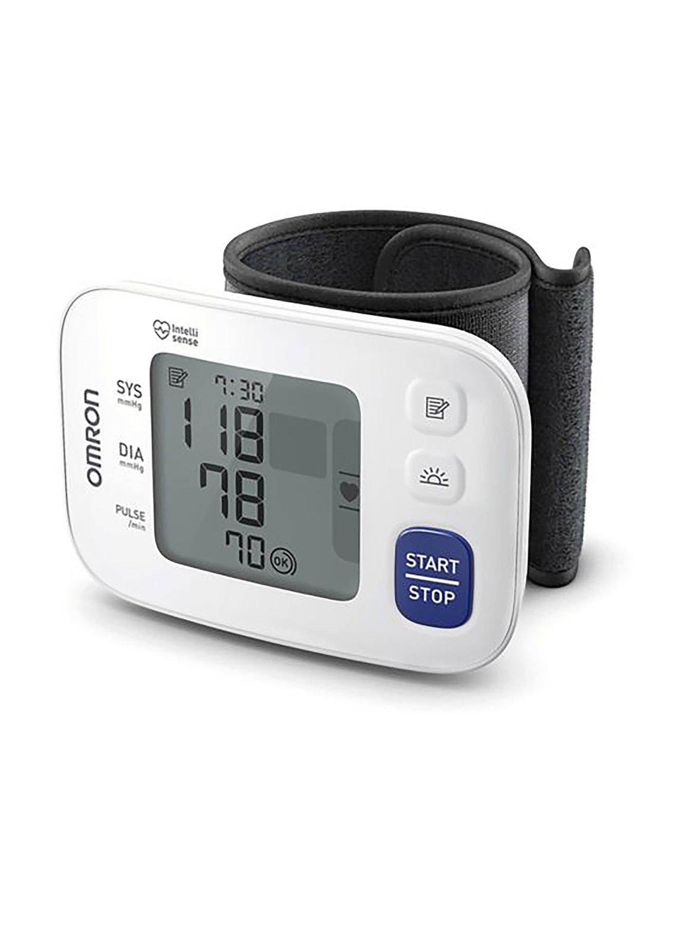 The Omron M3 blood pressure monitor.