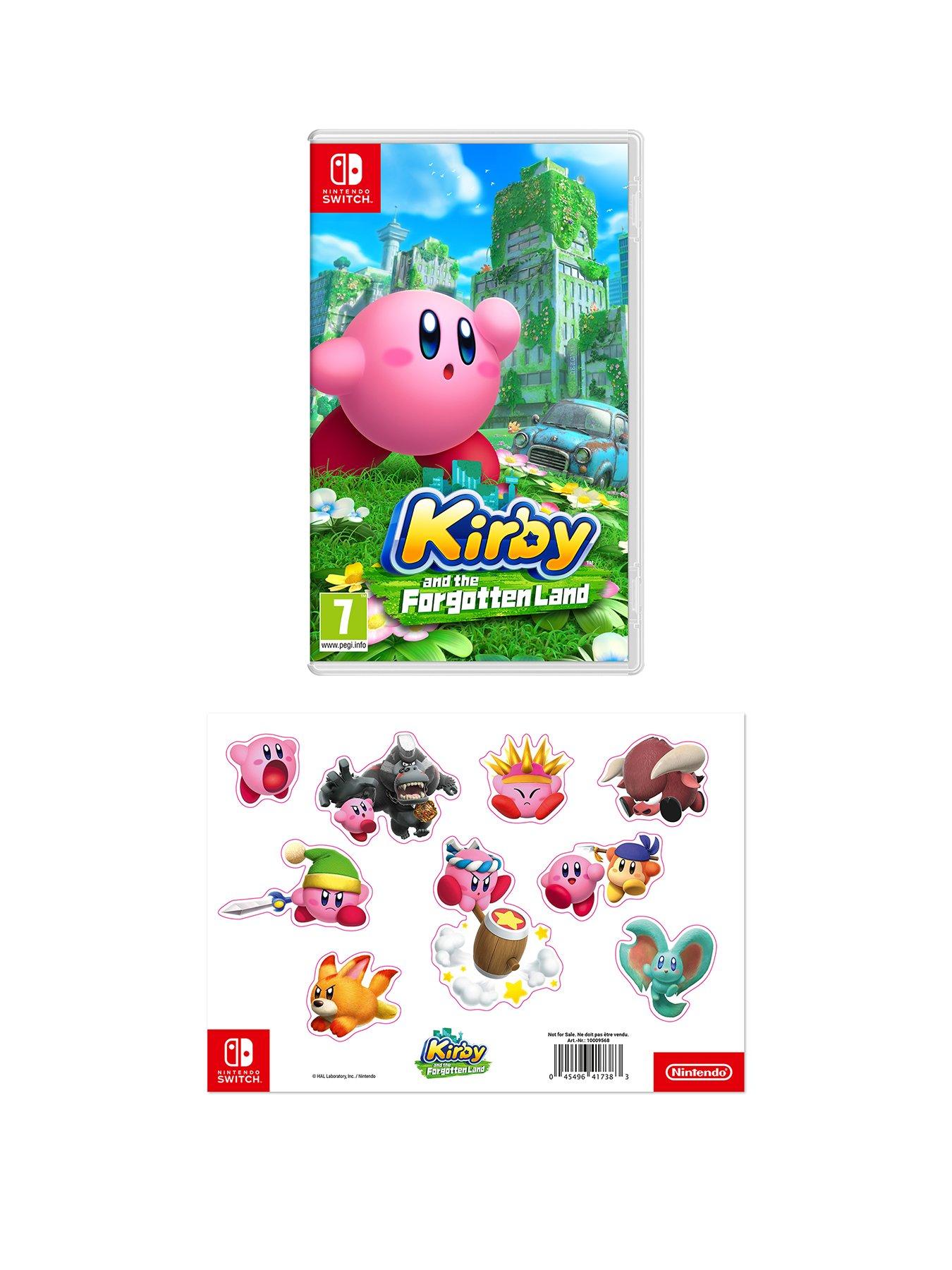 Best Nintendo Switch Game for Beginner Kids: Kirby and the Forgotten Land