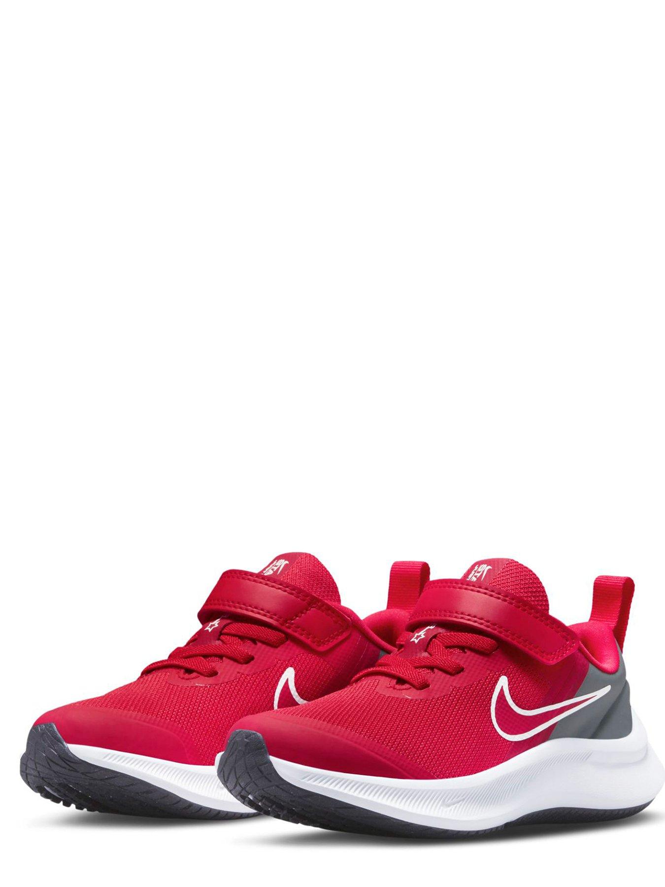 Nike Star Runner 3 Kids Trainers Red White very