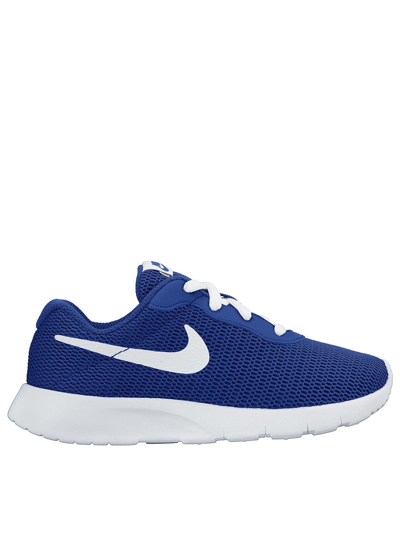 Kids blue clearance trainers