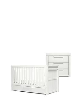 Product photograph of Mamas Papas Franklin Set- White Wash from very.co.uk