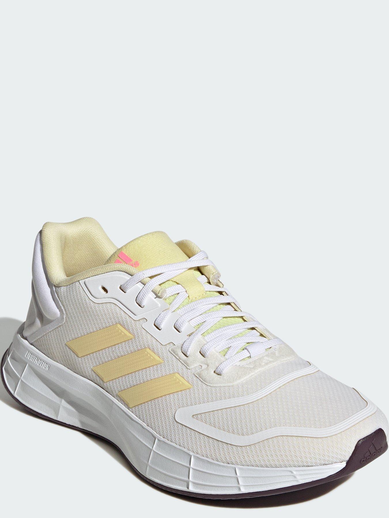 Ladies yellow hot sale adidas trainers