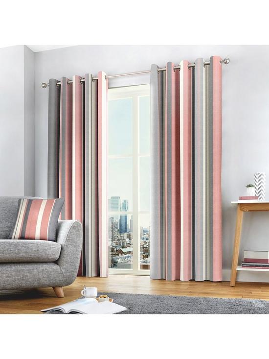 front image of fusion-whitworth-stripe-eyelet-linednbspcurtains