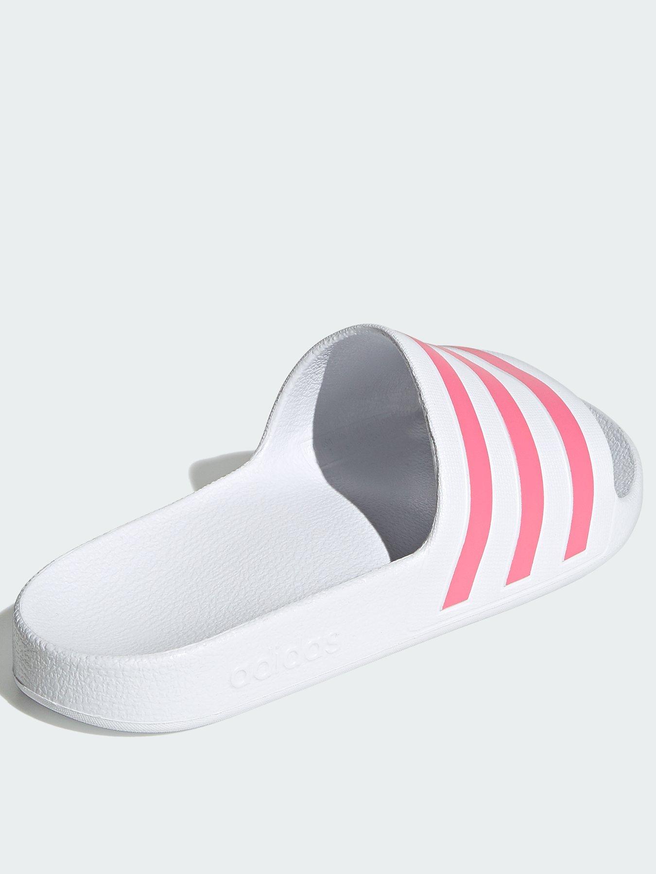 Pink and 2025 white sliders