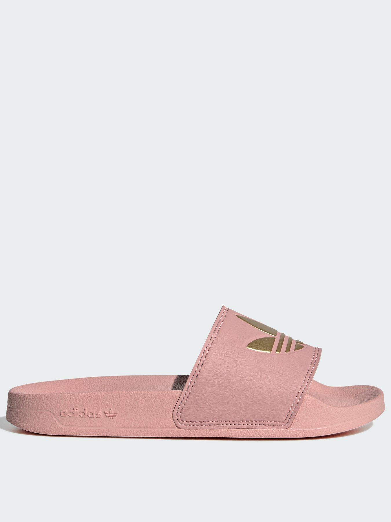 undefined Womens Adilette Lite Sliders - Pink