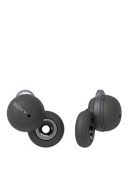 sony linkbuds true wireless earbuds - up to 17.5 hours battery life with charging case - optimised for alexa & google assistant - built-in mic