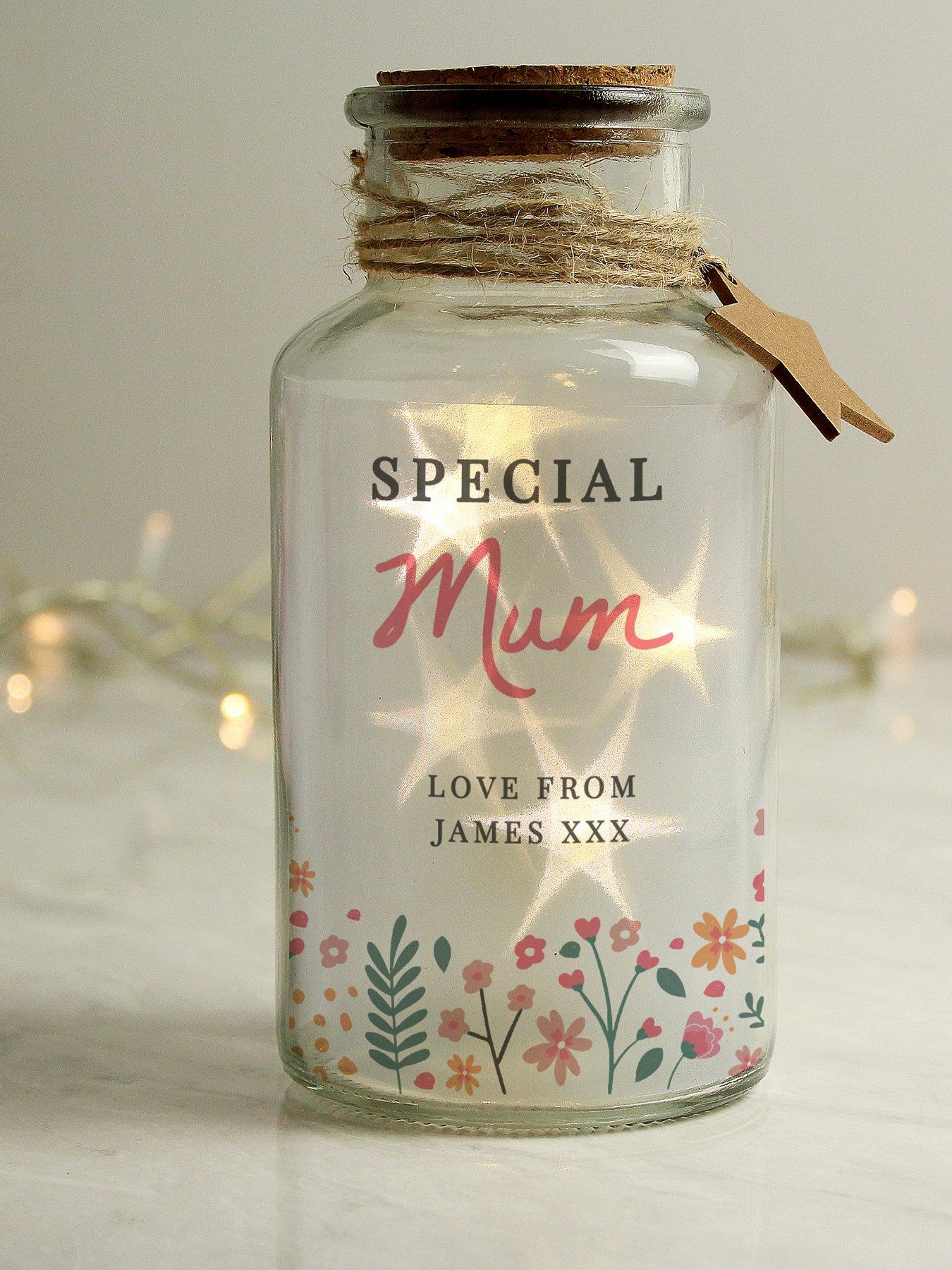 Image 3 of 4 of The Personalised Memento Company Personalised Special Mum Light up Jar