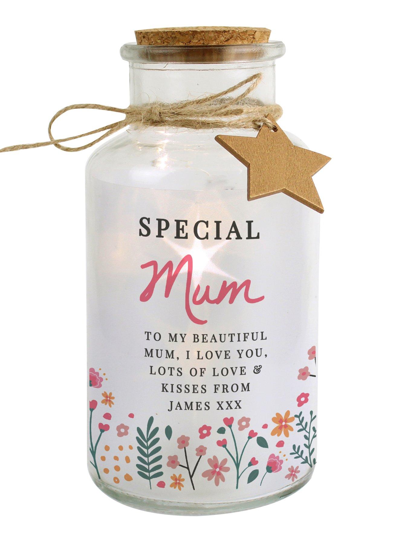 Image 4 of 4 of The Personalised Memento Company Personalised Special Mum Light up Jar