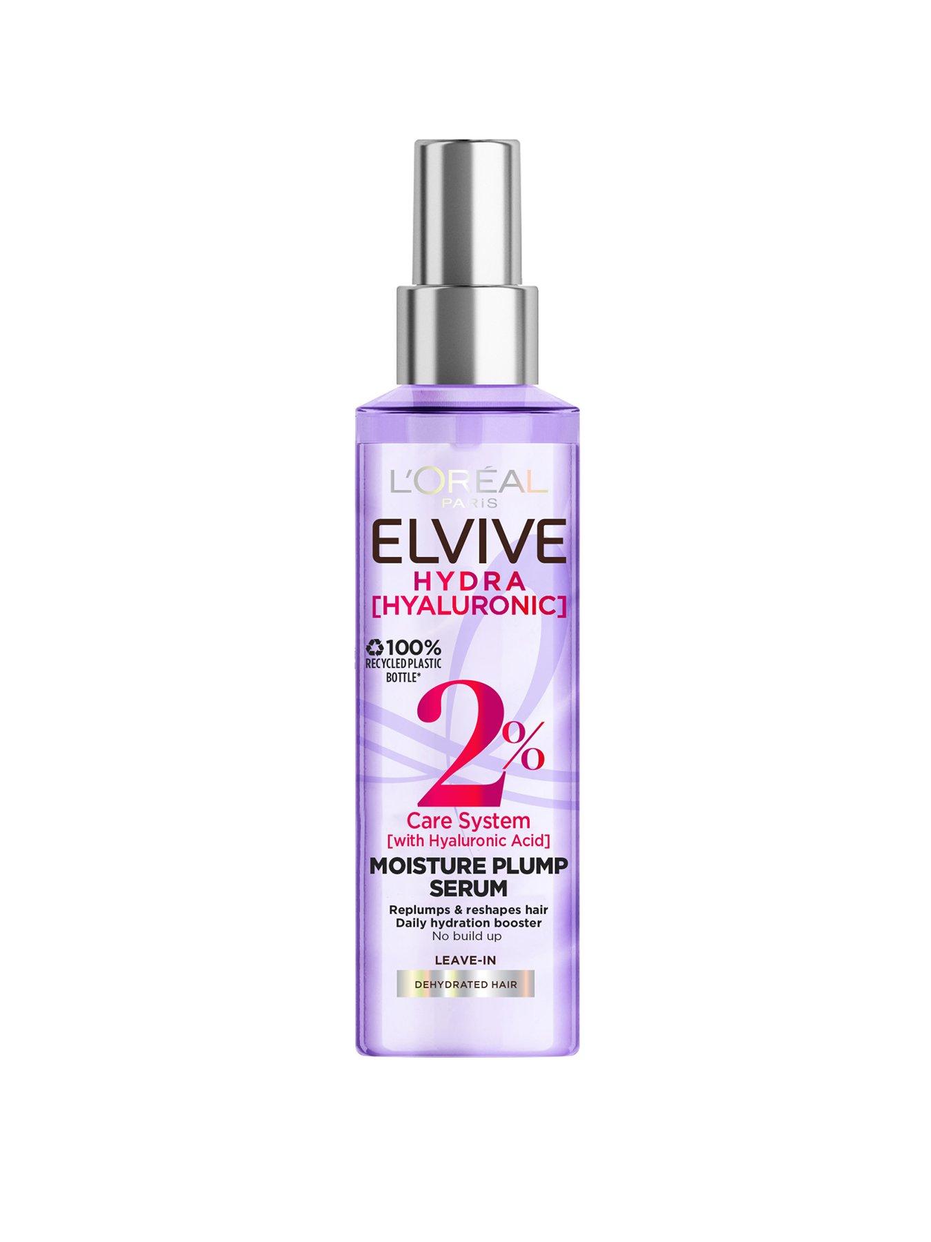 L'Oreal Paris Elvive Hydra Hyaluronic 2% Hair Serum for Dry Hair - 178 grams