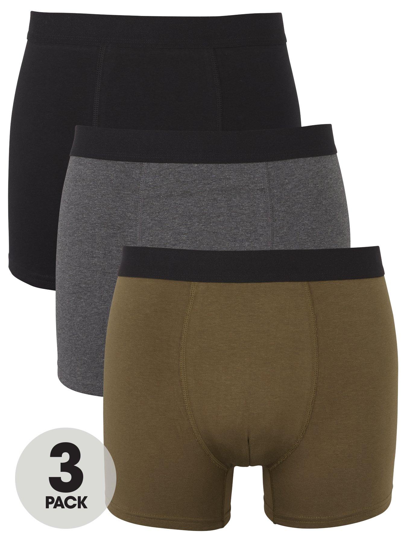 The Very Collection 3 Pack Cotton Rich Trunk - Multi