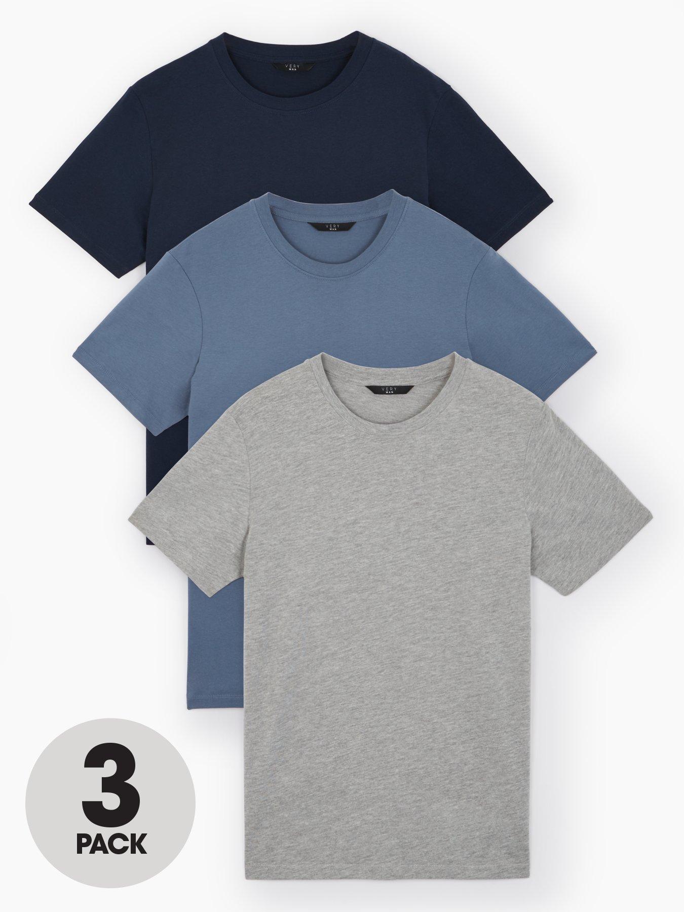 H&M Shirt Blue/White L MEN FASHION Shirts & T-shirts Custom fit discount 95% 