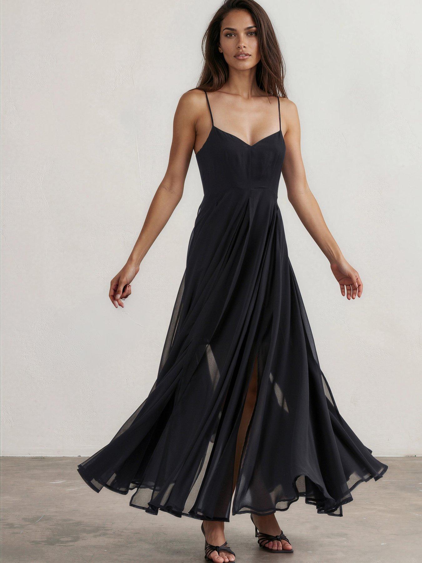 the a&f julia slip strapless scarf maxi dress Elianah Scarf Maxi Dress