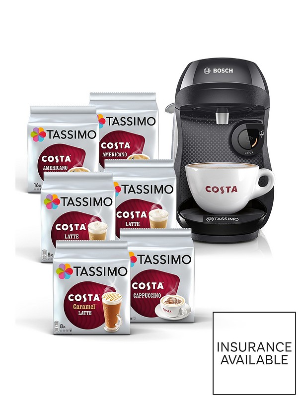 Ronde Actie heelal Tassimo Happy Pod Coffee Machine & Costa Coffee Pods Bundle | very.co.uk