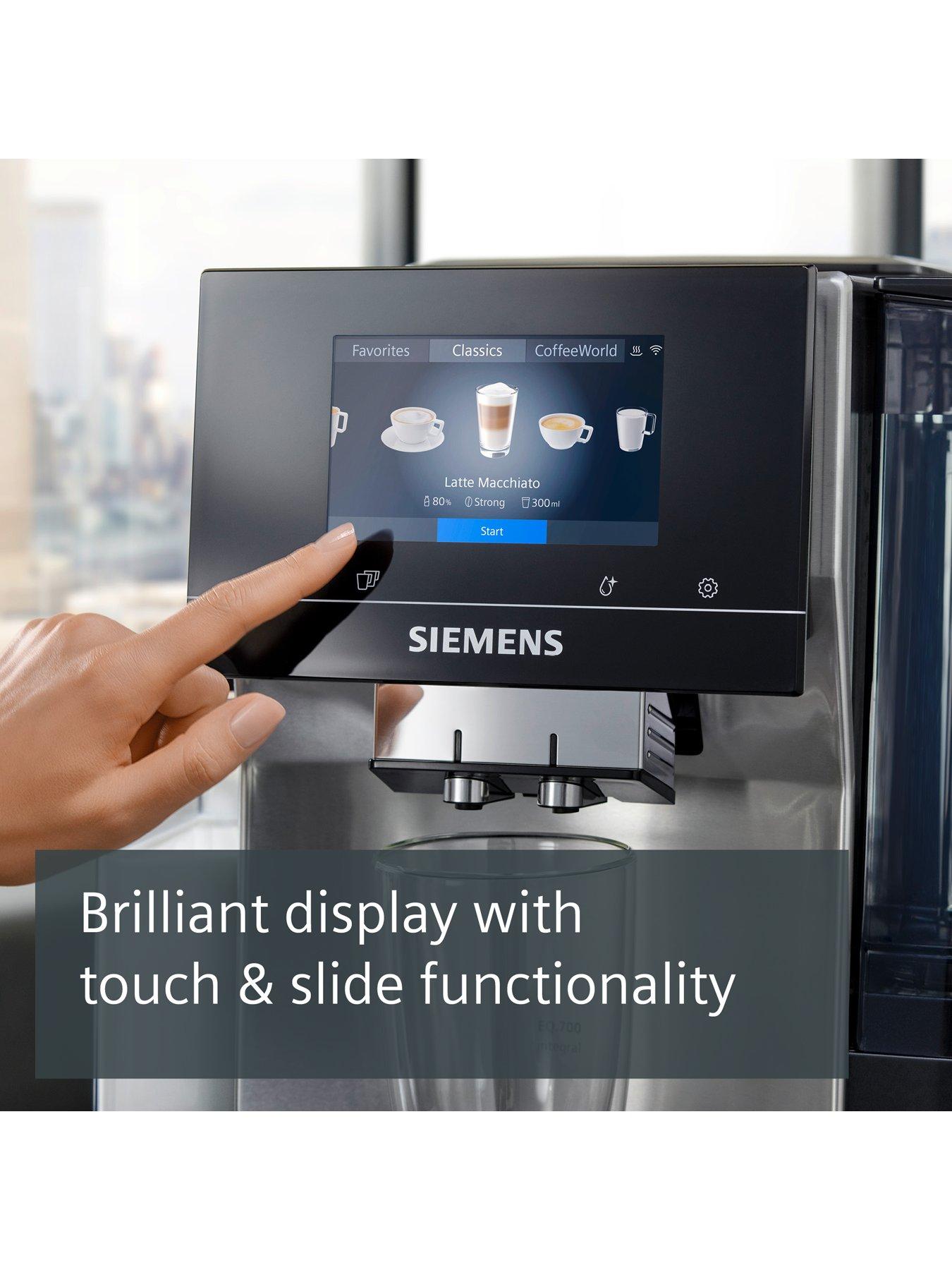 Siemens EQ700 Bean to Cup Coffee Machine with Home Connect very.co.uk